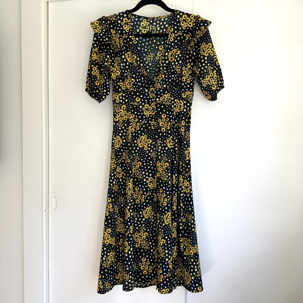 Influence Star Print Dress for ASOS